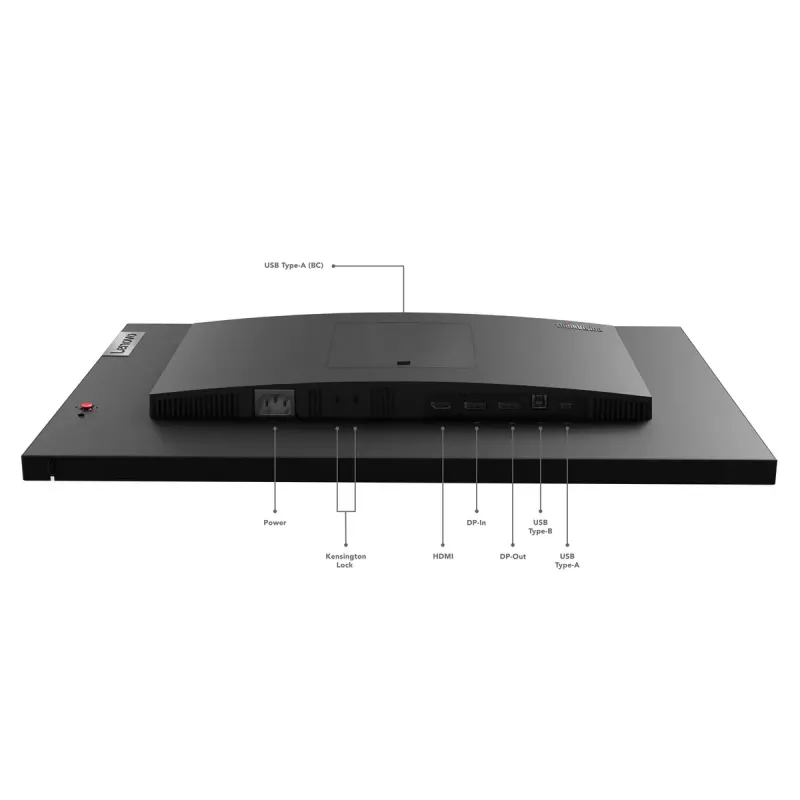 Monitor de computador Lenovo ThinkVision P24q-30 60,5 cm (23,8 polegadas) 2560 x 1440 píxeis Quad HD LED preto
