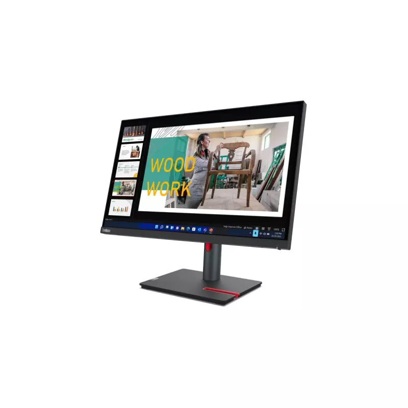 Monitor de computador Lenovo ThinkVision P24q-30 60,5 cm (23,8 polegadas) 2560 x 1440 píxeis Quad HD LED preto