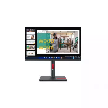 Monitor de computador Lenovo ThinkVision P24q-30 60,5 cm (23,8 polegadas) 2560 x 1440 píxeis Quad HD LED preto