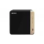 QNAP TS-464 NAS Tower Intel® Celeron® N5095 8 GB DDR4 0 TB QNAP QTS preto