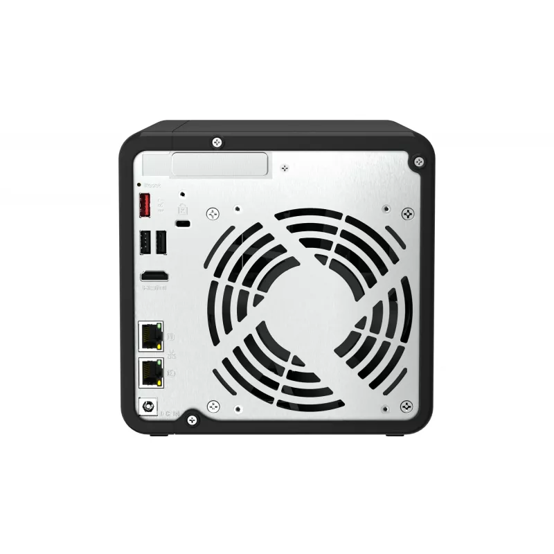 QNAP TS-464 NAS Tower Intel® Celeron® N5095 8 GB DDR4 0 TB QNAP QTS preto
