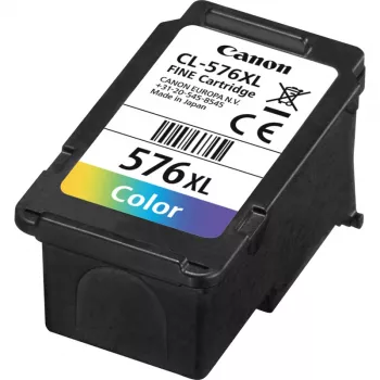 Cartucho de tinta Canon CL-576XL 1 unid. Original High (XL) Yield magenta, amarelo, ciano