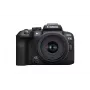 Canon EOS R10 + RF-S 18-45mm F4.5-6.3 IS STM MILC 24.2 MP CMOS 6000 x 4000 píxeis preto