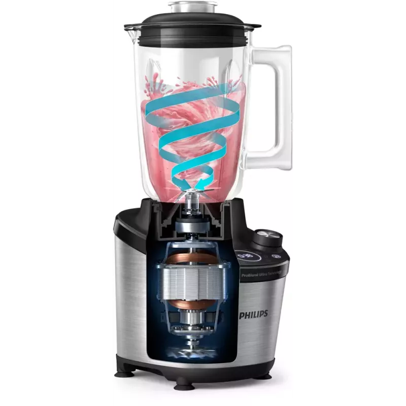 Batedeira Philips Série 7000 HR3760/00 preto metálico