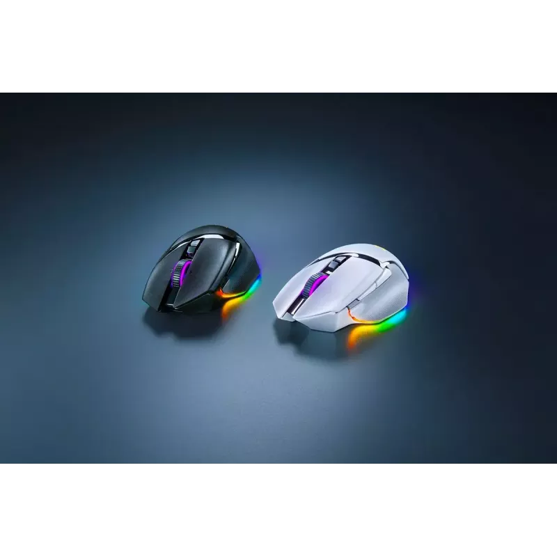 Razer Basilisk V3 Pro rato sem fios para jogos, branco