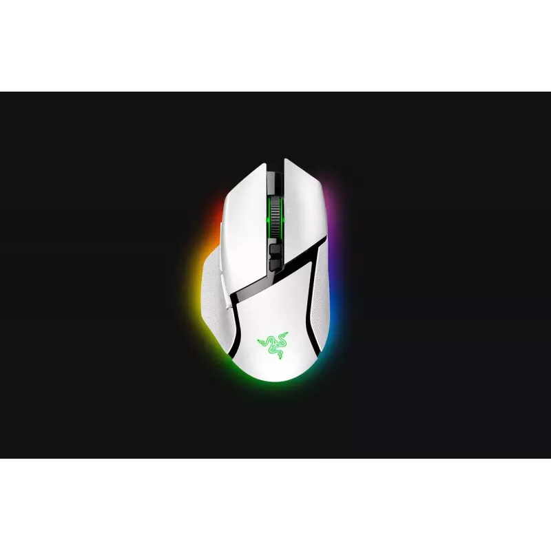 Razer Basilisk V3 Pro rato sem fios para jogos, branco