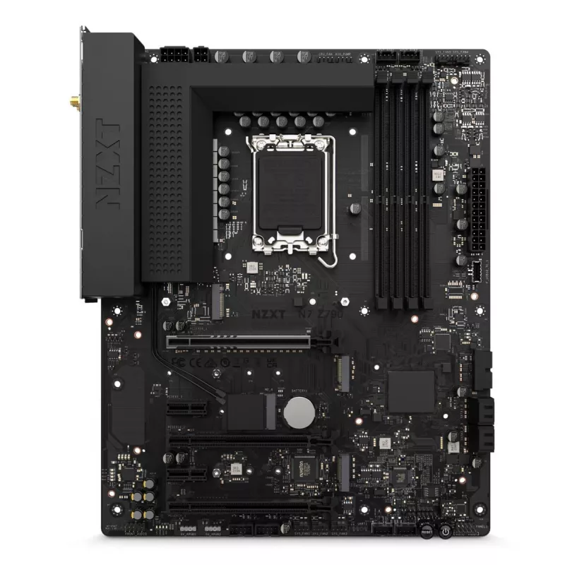 Placa-mãe NZXT N7 Z790 Intel Z790 4 X DDR5 ATX preta