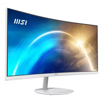 Monitor MSI Pro MP341CQW 86,4 cm (34 polegadas) 3440 x 1440 píxeis UltraWide Quad HD branco