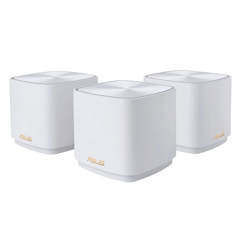 ASUS ZenWiFi XD4 Plus AX1800 pack de 3 branco dualband (2,4 GHz / 5 GHz) Wi-Fi 6 (802.11ax) 2 intern