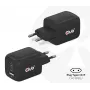 Carregador de viagem CLUB3D PPS 65Watt tecnologia GAN, ligação tripla (2x USB Type-C + USB Type-A) suporte Power Delivery (PD) 3.0