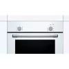 Forno elétrico de encastrar Bosch Série 2 HBF010BV1S — 66 L, botões rotativos, lâmpada halogénea, classe A, branco