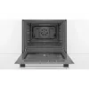 Forno elétrico de encastrar Bosch Série 2 HBF010BV1S — 66 L, botões rotativos, lâmpada halogénea, classe A, branco