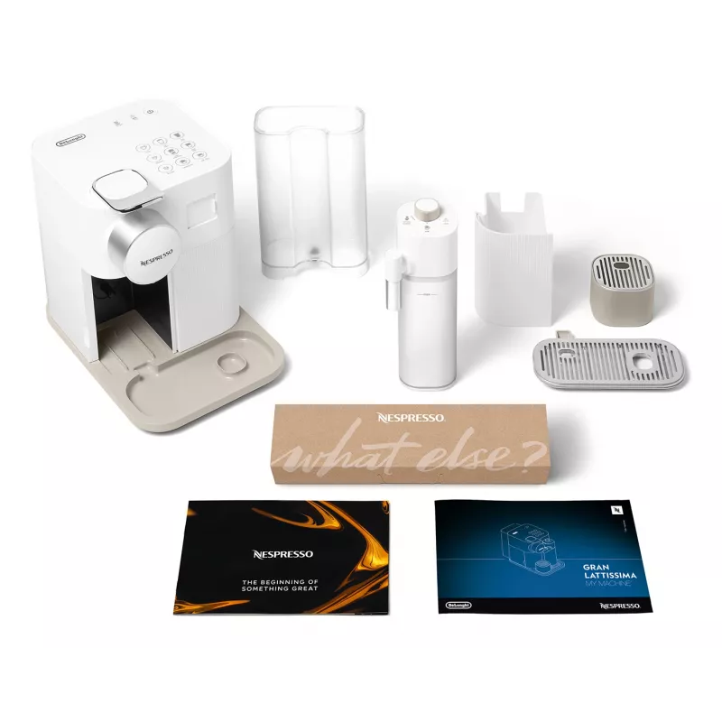 Máquina de café De’Longhi Lattissima One Nespresso Gran Lattissima da Delonghi, Elegantes Dunkel