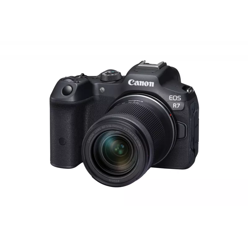 Canon EOS R7 câmara mirrorless com objetiva RF-S 18-150mm F3.5-6.3 IS STM, 32,5 MP CMOS, vídeo 4K, 0,53 kg, preta