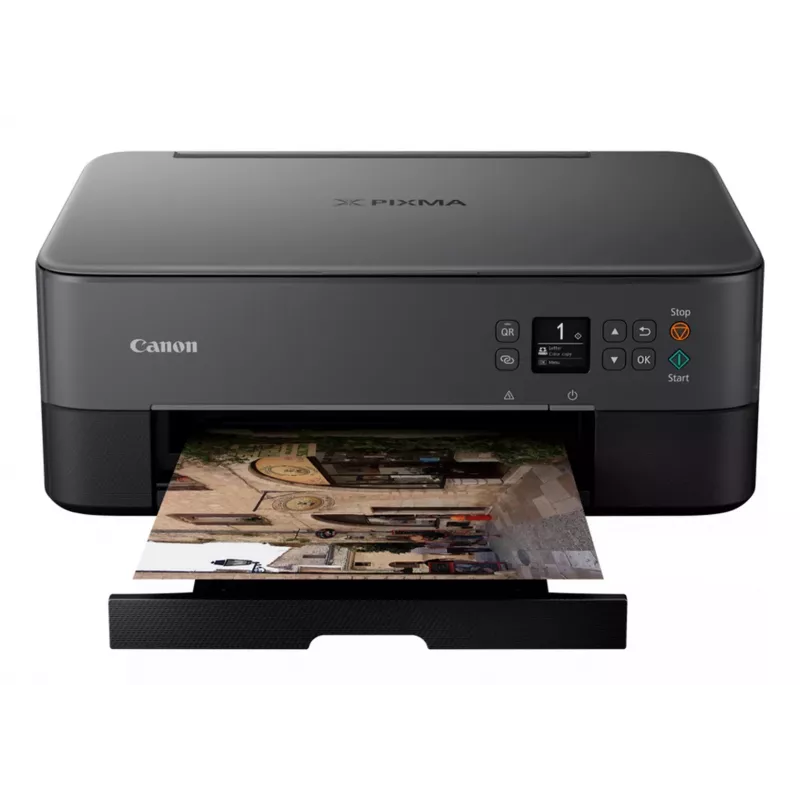 Canon PIXMA TS5350i impressora multifunções de jato de tinta a cores 3 em 1, A4, 4800 x 1200 DPI, Wi-Fi, frente e verso, preta