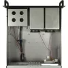 Inter-Tech IPC 3U-3508 chassis para servidor de armazenamento, rack 48,3 cm 3U, ATX, SATA/SAS Hot-Swap, 2x compartimentos externos de 5,25 polegadas, sem fonte de alimentação, preto