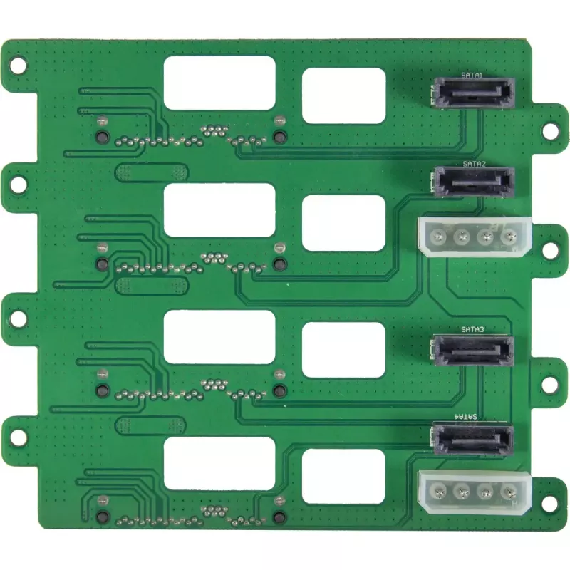 Inter-Tech IPC 3U-3508 chassis para servidor de armazenamento, rack 48,3 cm 3U, ATX, SATA/SAS Hot-Swap, 2x compartimentos externos de 5,25 polegadas, sem fonte de alimentação, preto