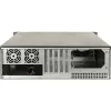 Inter-Tech IPC 3U-3508 chassis para servidor de armazenamento, rack 48,3 cm 3U, ATX, SATA/SAS Hot-Swap, 2x compartimentos externos de 5,25 polegadas, sem fonte de alimentação, preto