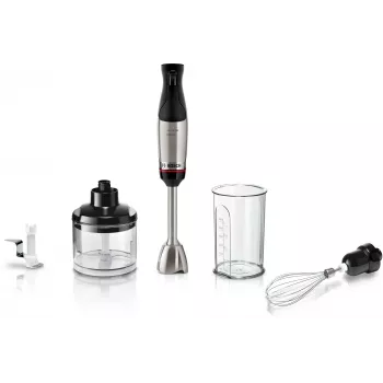 Batedeira Bosch Serie 6 MSM6M622 0,6 L Batedeira de cozinha 1000 W Preto, Aço inoxidável