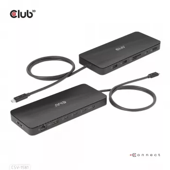Docking station CLUB3D Thunderbolt 4 Certificada 11-em-1 140W