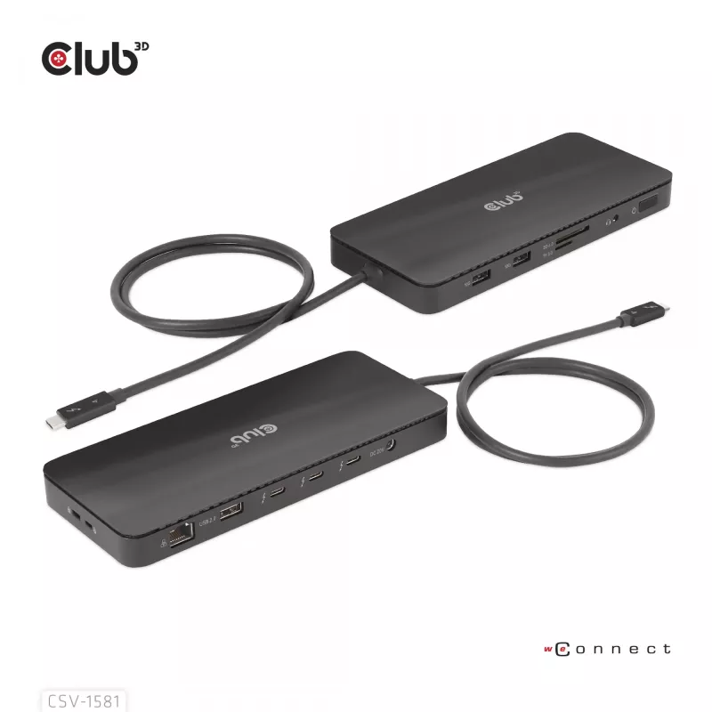 Docking station CLUB3D Thunderbolt 4 Certificada 11-em-1 140W