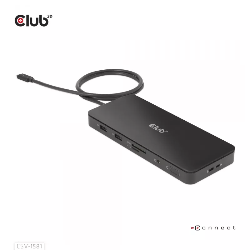Docking station CLUB3D Thunderbolt 4 Certificada 11-em-1 140W