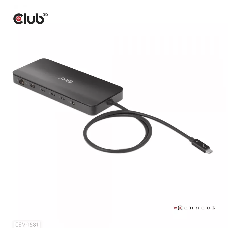 Docking station CLUB3D Thunderbolt 4 Certificada 11-em-1 140W