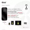 Carregador de viagem CLUB3D 140 Watt Tecnologia GaN, porta única USB Type-C, suporte Power Delivery (PD) 3.1