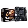 Placa-mãe GIGABYTE A520M K V2 - Suporta CPUs AMD Ryzen 5000 Série AM4, até 5100MHz DDR4 (OC), PCIe Gen3 x4 M.2, GbE LAN, USB 3.2 Gen 1