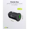 Carregador rápido de automóvel Goobay Dual-USB USB-C PD 45W Preto