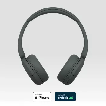 Headset Sony WH-CH520 sem fios arco de cabeça chamadas/música USB Type-C Bluetooth preto