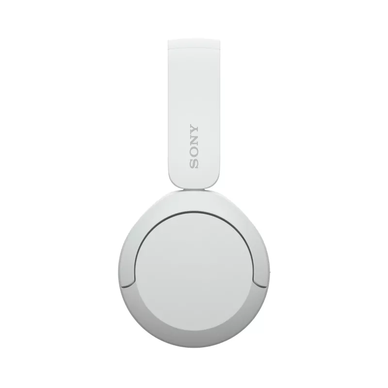Auscultadores Sony WH-CH520 sem fios on-ear, Bluetooth 5.2, 50 h de reprodução, carregamento USB-C, branco