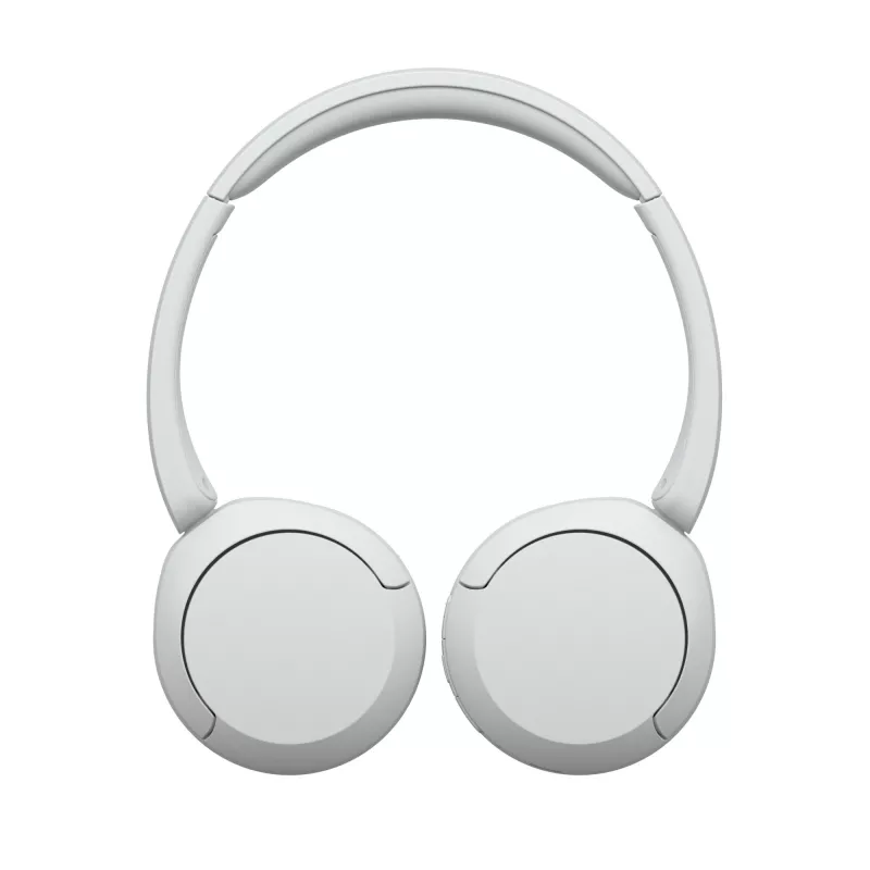 Auscultadores Sony WH-CH520 sem fios on-ear, Bluetooth 5.2, 50 h de reprodução, carregamento USB-C, branco