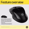Rato HP 250 Dual, ambidestro, Bluetooth + USB Type-A, 1600 DPI, preto
