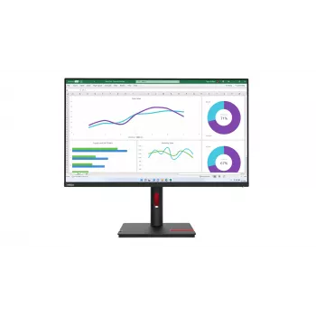 Monitor de computador Lenovo ThinkVision T32h-30 80 cm (31,5 polegadas) 2560 x 1440 píxeis Quad HD LED preto