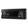 Unidade SSD Samsung 990 PRO com dissipador 2000 GB M.2 2280 M.2 NVMe MZ-V9P2T0CW