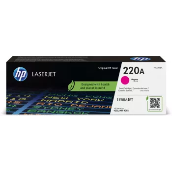 Toner HP 220A magenta original para LaserJet, 1800 páginas, magenta, 1 unid.