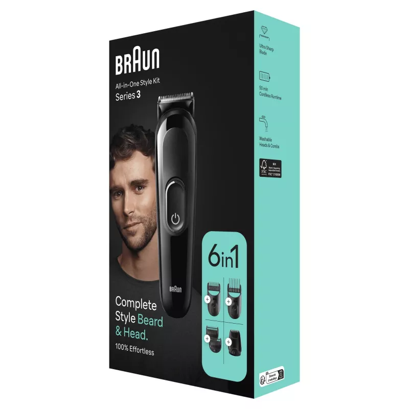 Braun MGK3410 preto níquel-hidreto metálico (NiMH)