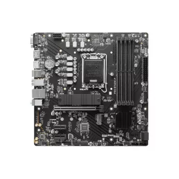 Placa-mãe MSI PRO B760M-P micro ATX, Intel B760, LGA 1700, 4× slots DDR5, 192 GB, SATA III, PCIe 4.0