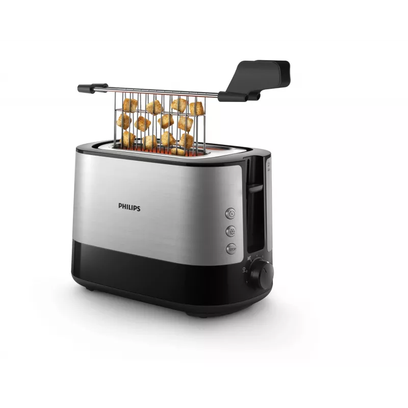 Torradeira Philips Viva Collection HD2635/90 7 2 fatias preto, titânio