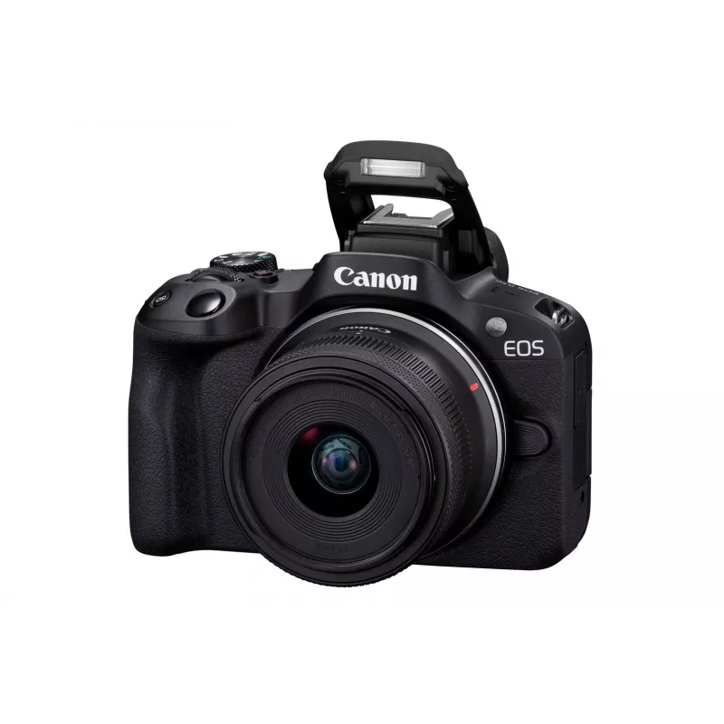 Câmara sem espelho Canon EOS R50 preta 24,2 MP 4K Ultra HD