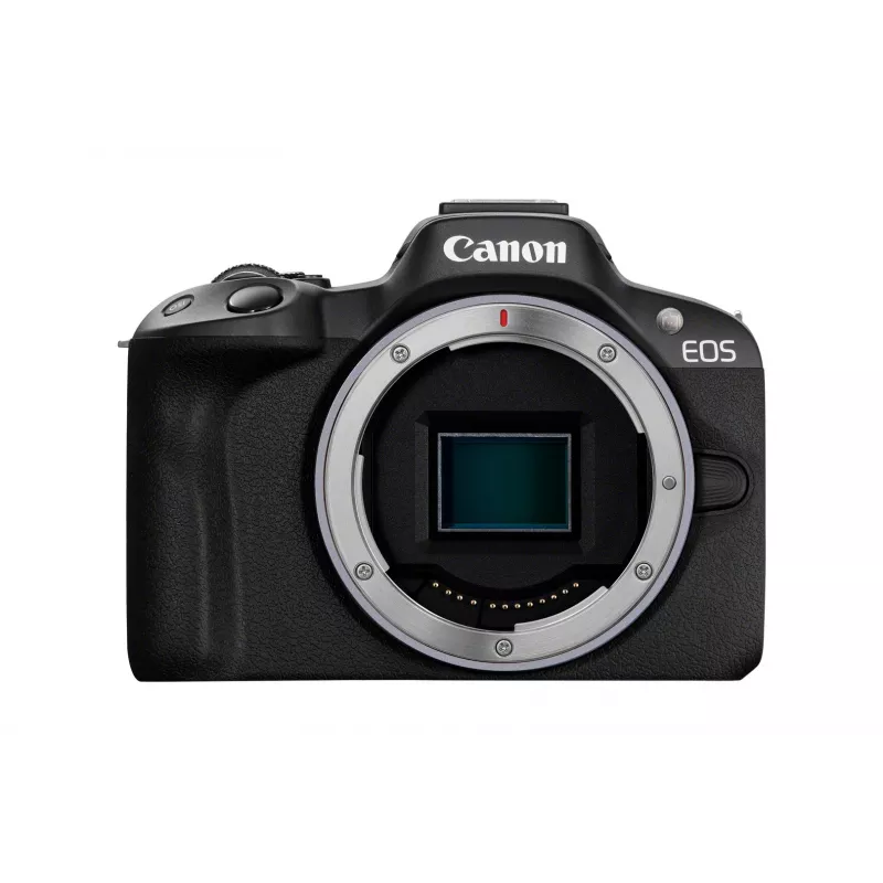 Câmara sem espelho Canon EOS R50 preta 24,2 MP 4K Ultra HD