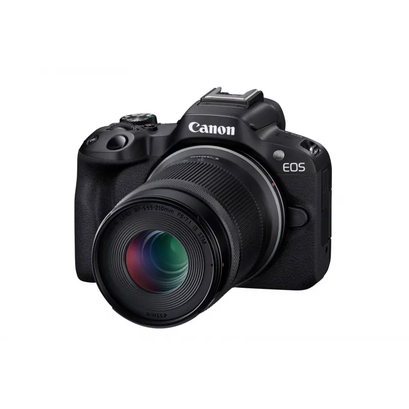 Câmara sem espelho Canon EOS R50 preta 24,2 MP 4K Ultra HD