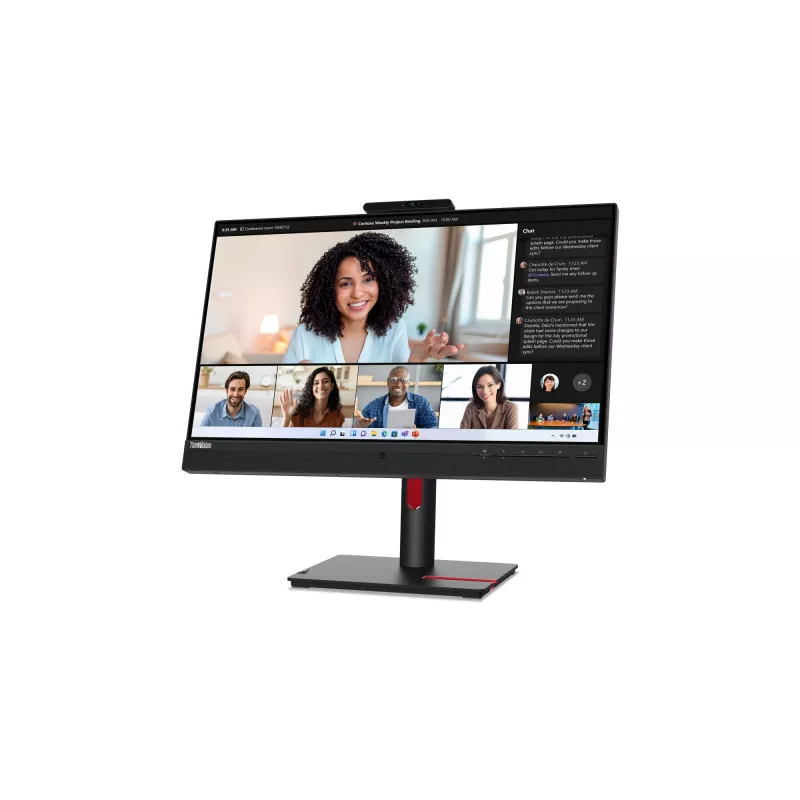Monitor Lenovo ThinkVision T24mv-30, 60,5 cm (23,8 polegadas), 1920 x 1080 píxeis, Full HD, LED, 6 ms, preto