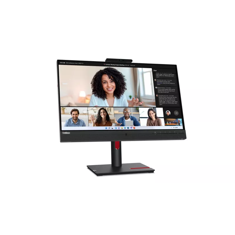 Monitor Lenovo ThinkVision T24mv-30, 60,5 cm (23,8 polegadas), 1920 x 1080 píxeis, Full HD, LED, 6 ms, preto