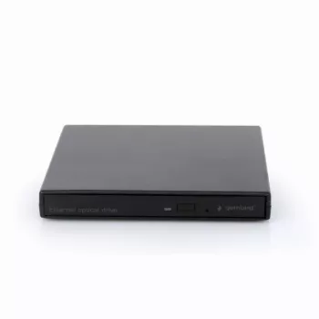 Unidade externa de regravação de DVD USB GEMBIRD 24x - preto