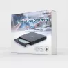 Unidade externa de regravação de DVD USB GEMBIRD 24x - preto