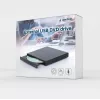 Unidade externa de regravação de DVD USB GEMBIRD 24x - preto