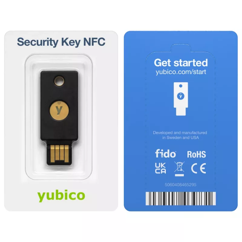 Chave de segurança YUBICO NFC USB-A