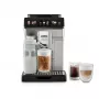 Máquina de café De’Longhi ECAM450.65.S — automática, depósito de água 1,8 L, recipiente de grãos 300 g, 19 bar, moinho integrado, Wi‑Fi, ecrã TFT